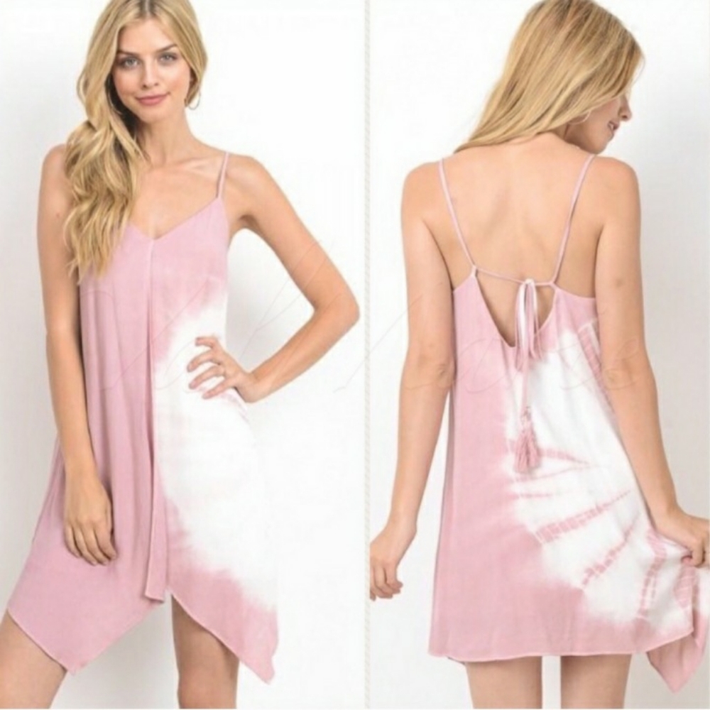 NEW Mauve Asymmetrical Coverup Dress